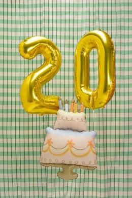 Balon foliowy Tort, 62x104 cm