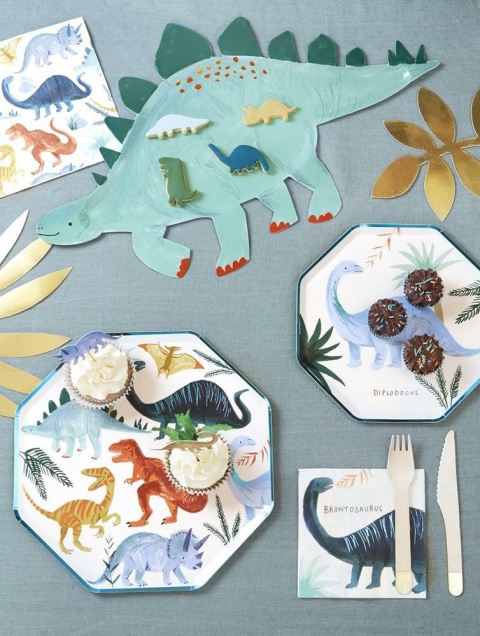 DINOZAURY - Talerze Małe