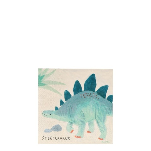 DINOZAURY - Serwetki Małe